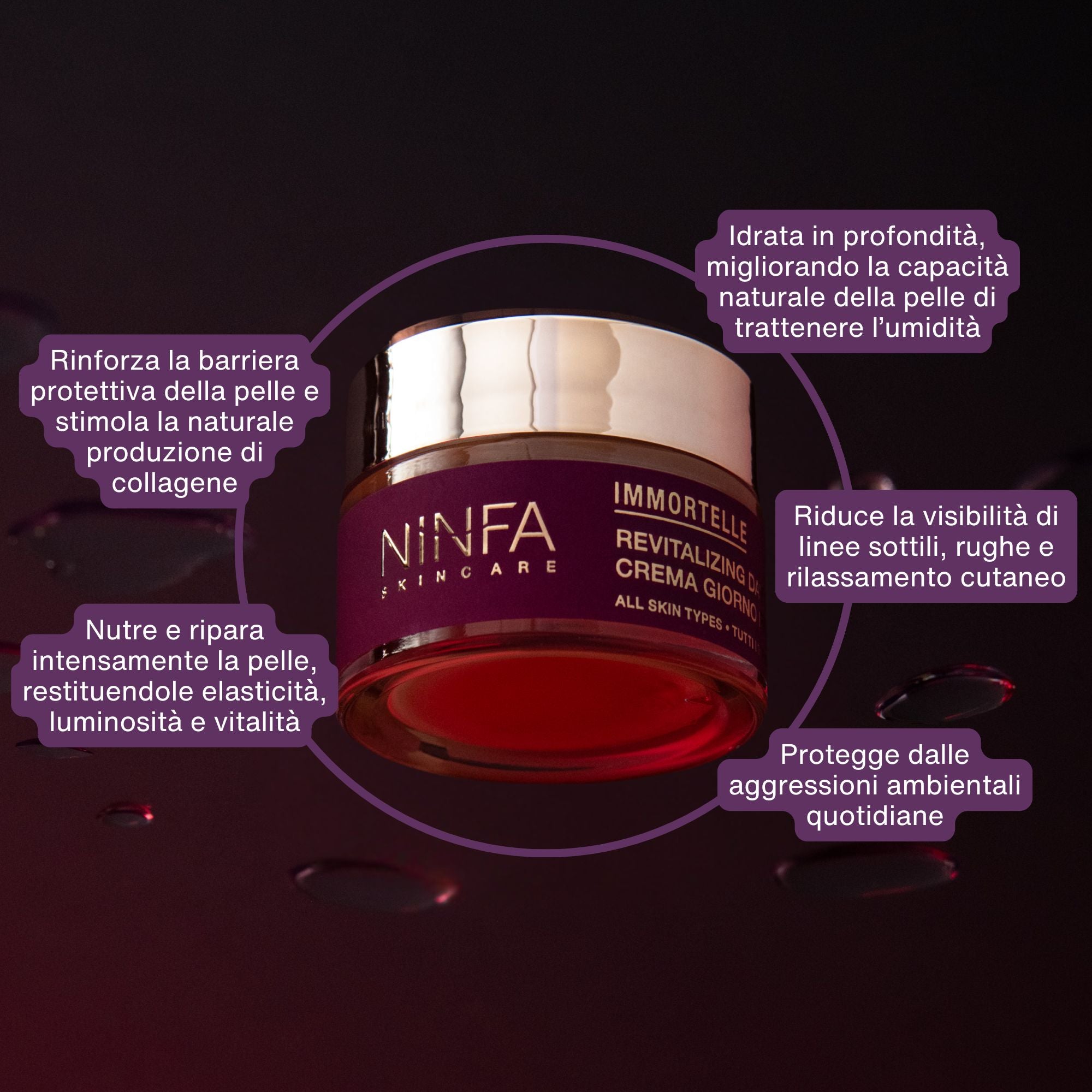Crema Giorno Rivitalizzante Immortelle